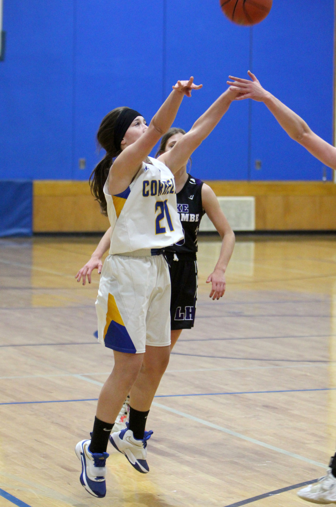 Lake Holcombe at Cornell girls basketball 1-14-22